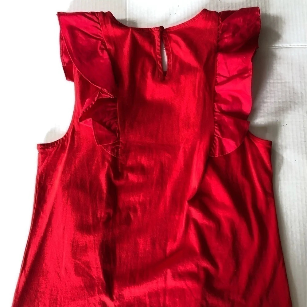 JCREW Ruffle Tank - Picture 8 of 10